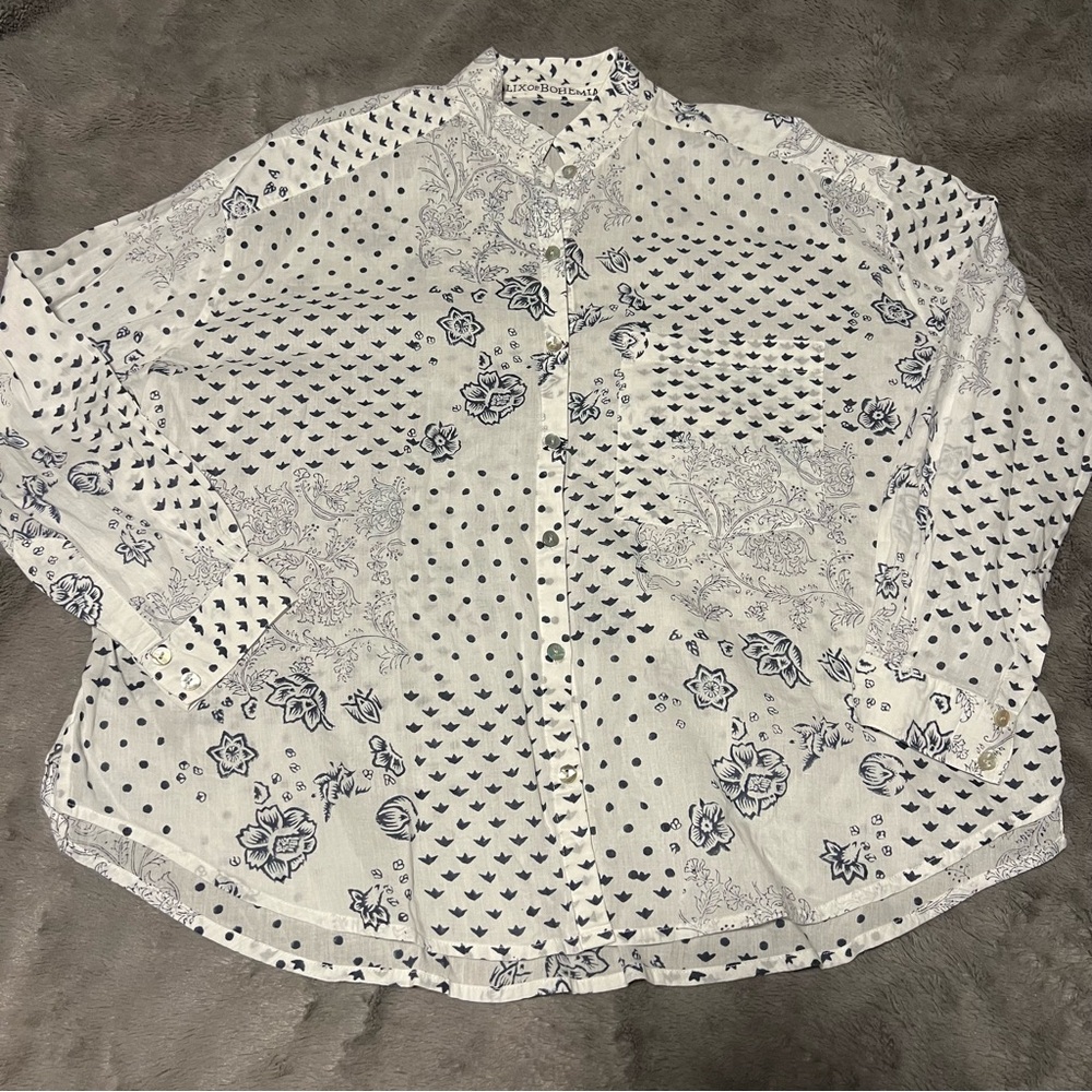 Alix of Bohemia Cotton Shirt
